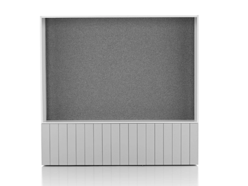 LOCALE - Tall sound absorbing office storage unit by Herman Miller - view 2